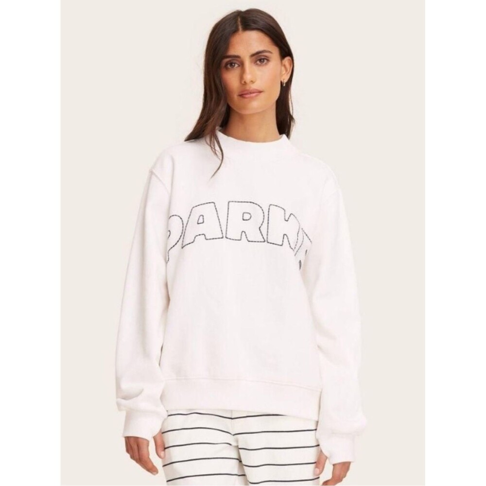 Parke x Target Mockneck Sweatshirt Women’s Size L/XL Cream Oversized
